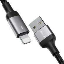 Joyroom Extraordinary Series A10 USB-A / Lightning 2.4A Cable 2 m - Black