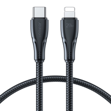 Joyroom Surpass Series A11 Lightning / USB-C 20W 1,2 m laidas – juodas