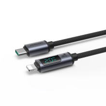 Joyroom Prism Series A16 Lightning / USB-C PD 20W 1.2m cable - black