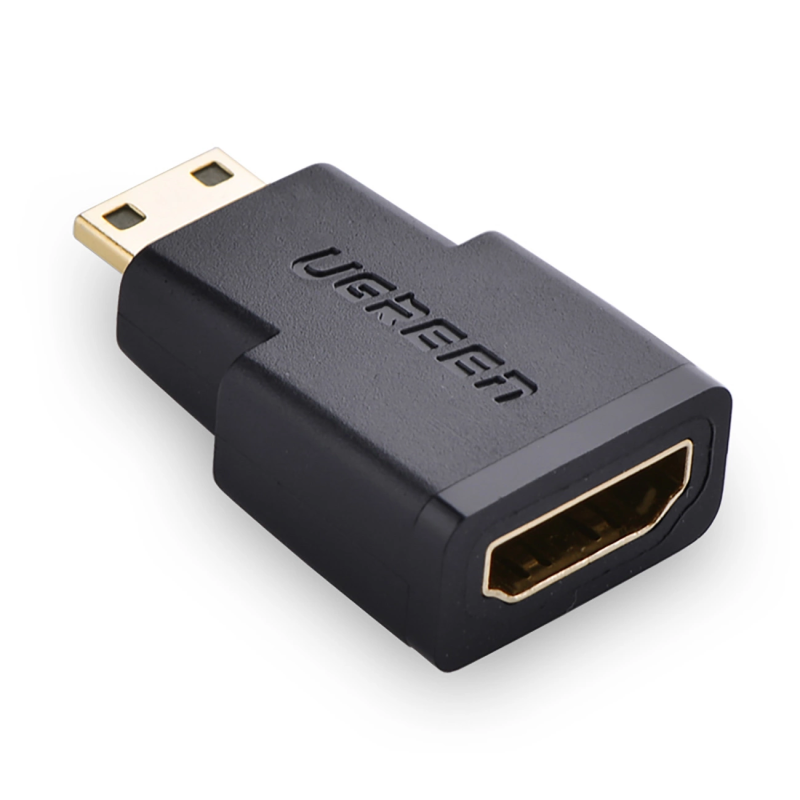 Ugreen 20101 mini HDMI (vyriškas) / HDMI (moteriškas) adapteris - juodas