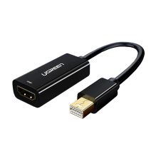 Ugreen MD112 10461 mini DisplayPort (vyriškas) / HDMI (moteriškas) FHD 1080p adapteris - juodas