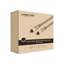 Ugreen AV108 10542 optical Toslink / SPDIF cable 1.5m - gray