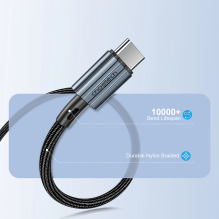 Choetech XCC-1014 USB-C / USB-C PD 60W cable - gray