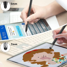 Tech-Protect Touch Stylus - juodas