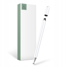 Tech-Protect Charm Stylus - White / Silver