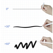 Tech-Protect Digital Magnetic Stylus Pen 2 Magnetic, skirtas iPad planšetiniam kompiuteriui – baltas