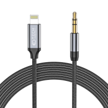 Tech-Protect UltraBoost audio Lightning / mini jack 3.5mm cable 1m - black