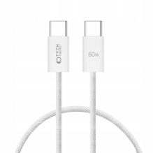 Tech-Protect UltraBoost Classic USB-C / USB-C PD cable 60W 3A 0.25m - white