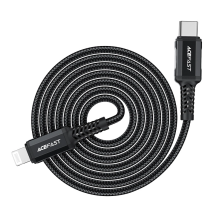 Acefast C4-01 Lightning - USB-C PD cable 30W 3A 480Mb / s 1.8m - black