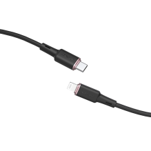 Acefast cable MFI USB Type C - Lightning 1.2m, 30W, 3A black (C2-01 black)