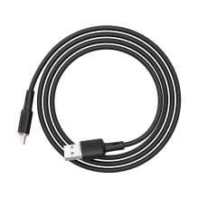 Acefast cable MFI USB - Lightning 1.2m, 2.4A black (C2-02 black)