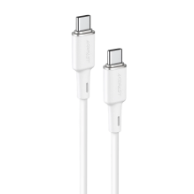 Acefast C2-03-CC USB-C - USB-C PD QC cable 60W 3A 480Mb / s 1.2m - white