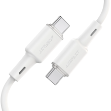 Acefast C2-03-CC USB-C - USB-C PD QC cable 60W 3A 480Mb / s 1.2m - white