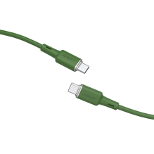 Acefast C2-03-CC USB-C - USB-C PD QC cable 60W 3A 480Mb / s 1.2m - green