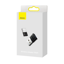 Baseus BA04 mini Bluetooth 5.0 USB adapterio imtuvo siųstuvas kompiuteriui juodas (ZJBA000001)