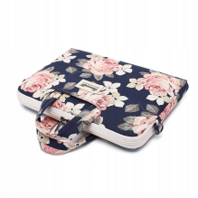 Canvaslife Briefcase Laptop Bag 13-14&amp; 39 &amp; 39 - Navy Blue / Pink