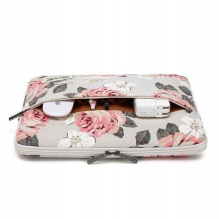 Canvaslife Sleeve for 15-16 Laptop - White and Pink