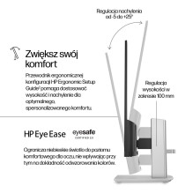 HP 23,8 colio Series 5 FHD monitorius su aukščio reguliavimu – 524sh