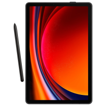 Atverčiamas dėklas su stovu Samsung Galaxy Tab S9 Smart Book Cover - juodas