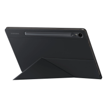 Atverčiamas dėklas su stovu Samsung Galaxy Tab S9 Smart Book Cover - juodas