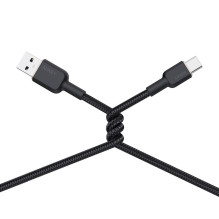 AUKEY CB-NAC1 USB cable 1 m USB A USB C Black