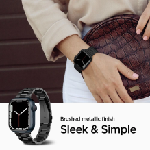 „Spigen Modern Fit“ apyrankė, skirta „Apple Watch“ 4/5/6/7/8/9/SE (38/40/41 mm) – juoda