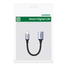 Ugreen OTG adapter cable USB-C (male) - USB-A (female) 5Gb / s 0.15m black (US378)