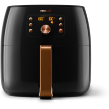 Philips HD9867 / 90 fryer Single 2200 W Hot air fryer Black, Copper