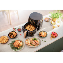 Philips HD9867 / 90 fryer Single 2200 W Hot air fryer Black, Copper