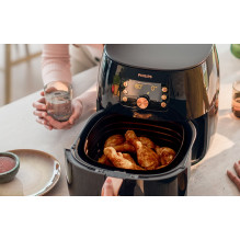 Philips HD9867 / 90 fryer Single 2200 W Hot air fryer Black, Copper