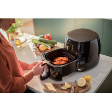 Philips HD9867 / 90 fryer Single 2200 W Hot air fryer Black, Copper