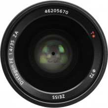 Sony Distagon T* FE 35mm F1.4 ZA (Black) | (SEL35F14Z) | Carl Zeiss