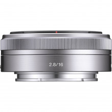 Sony E 16mm F2.8 (Silver) | (SEL16F28)