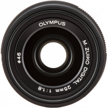 Olympus M.ZUIKO DIGITAL 25mm F1.8 (Black)