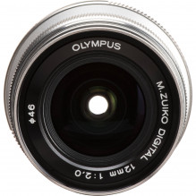 Olympus M.ZUIKO DIGITAL ED 12mm F2 (Silver)