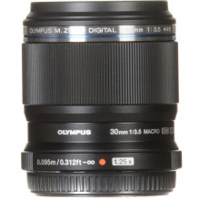 Olympus M.ZUIKO DIGITAL ED 30mm F3.5 Macro (Black)