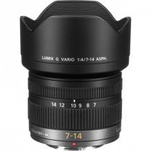 Panasonic LUMIX G Vario 7-14mm f/ 4 Asph. (H-F007014) Black