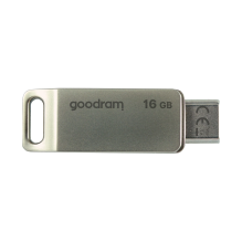 „Flash Drive“ 16 GB USB 3.2 Gen 1 USB / USB C OTG ODA3 Goodram – sidabrinė