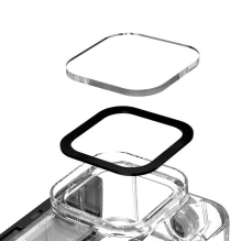 Tech-Protect Waterproof Case for GoPro Hero 9 / 10 / 11 / 12 - transparent