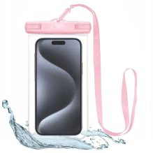 Tech-Protect Waterproof Case UWC7 waterproof for devices up to 6.9&quot; - pink