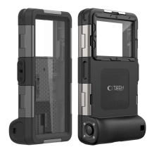 Tech-Protect Waterproof Case IPX8 for 4.7-6.7&quot; Smartphones - Black