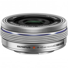 Olympus M.ZUIKO DIGITAL ED 14-42mm F3.5-5.6 EZ PANCAKE (Silver)