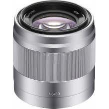 Sony E 50mm F1.8 OSS (Silver) | (SEL50F18/ S)