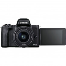Canon EOS M50 Mark II 15-45 IS STM + 55-200 IS STM (Black)