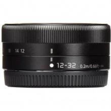 Panasonic LUMIX G VARIO 12-32mm / F3.5-F5.6 ASPH. / MEGA O.I.S. (H-FS12032-K) Black