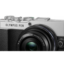 Olympus PEN E-P7 + ED 14-42mm EZ PANCAKE (Silver)
