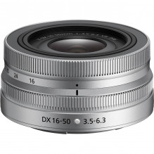 Nikon NIKKOR Z DX 16-50mm f/ 3.5-6.3 VR (Silver) - White box