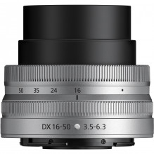 Nikon NIKKOR Z DX 16-50mm f/ 3.5-6.3 VR (Silver) - White box