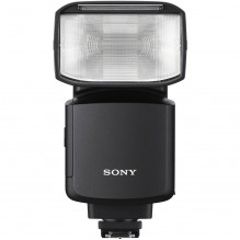 The Sony HVL-F60RM2 external flash is controlled by radio waves