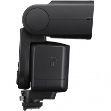 The Sony HVL-F60RM2 external flash is controlled by radio waves